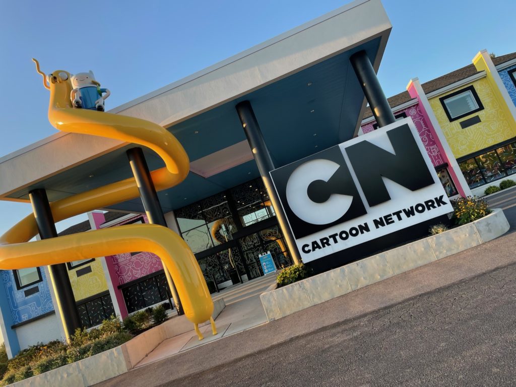 We Stayed at the Cartoon Network Hotel! 